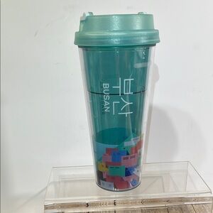Teal Travel Tumbler Korea starbucks collectible